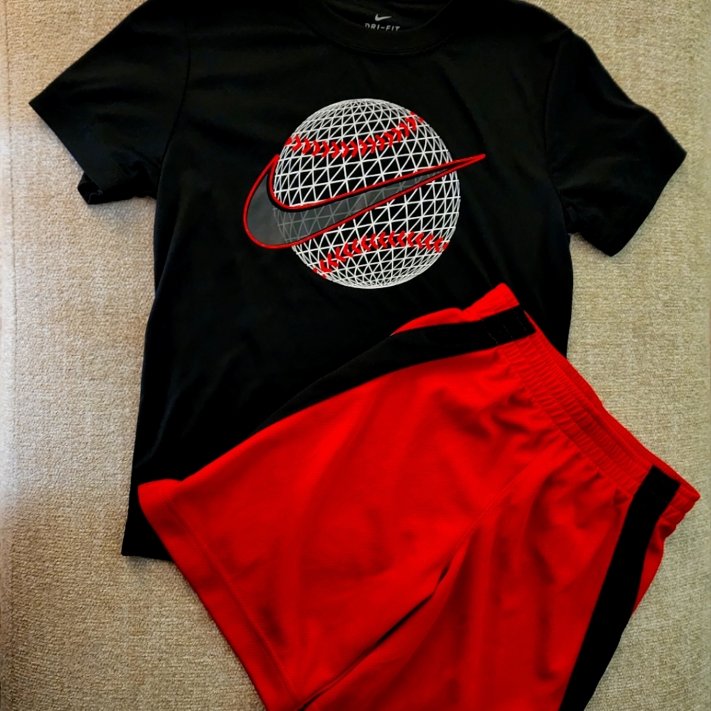 Matching Nike Short Set